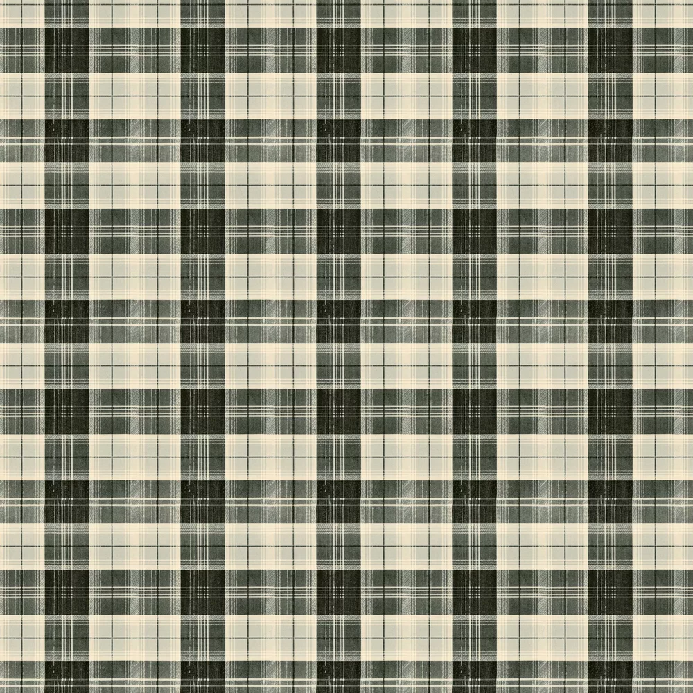 Country Plaid By Mind The Gap Charcoal Wallpaper Wallpaper Direct