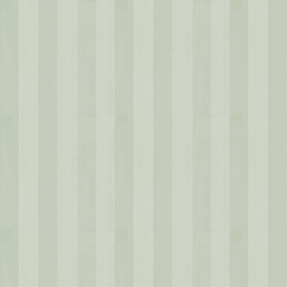 Plain Stripe Wallpaper - Sea Green - by Farrow & Ball
