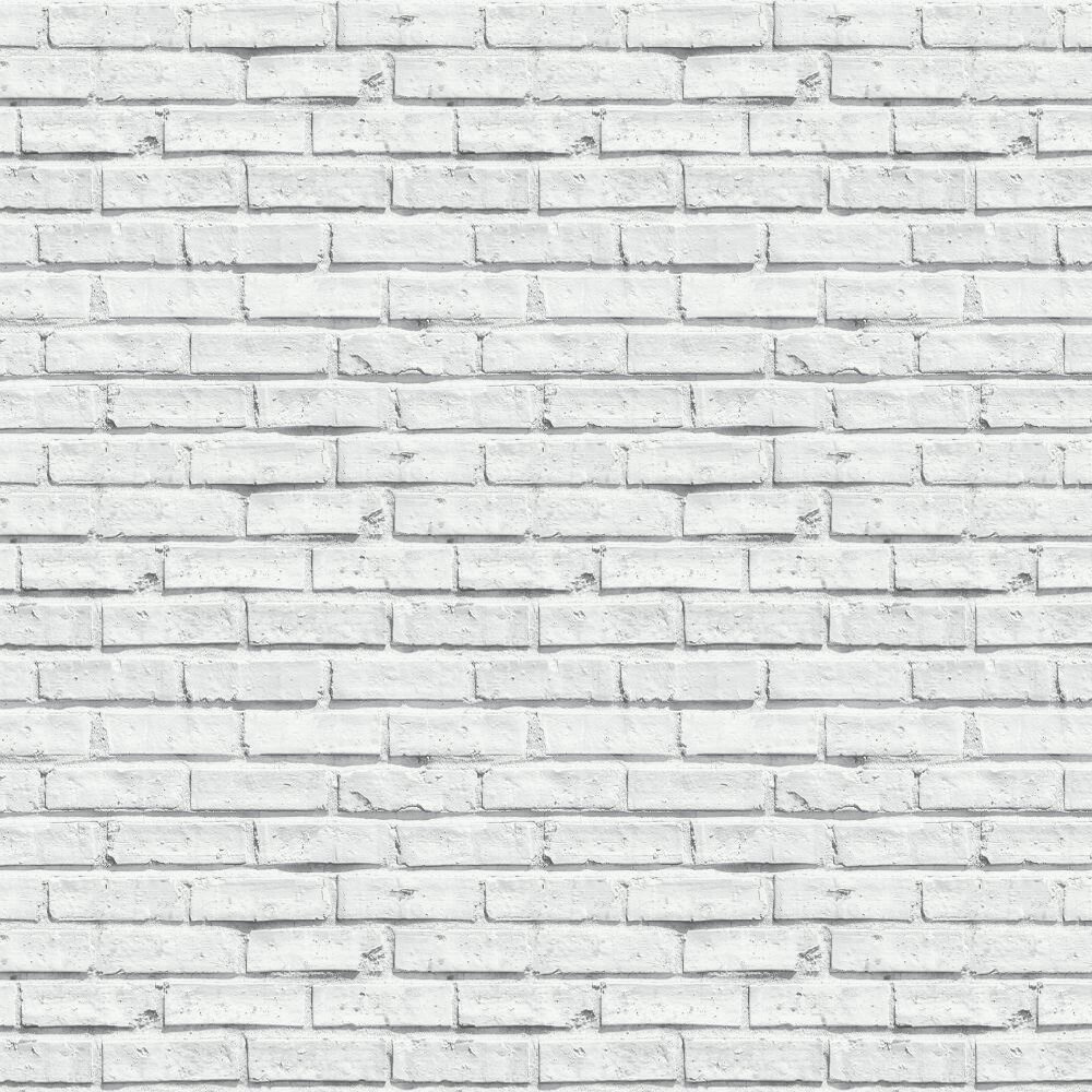 White Brick Wallpaper - by Arthouse