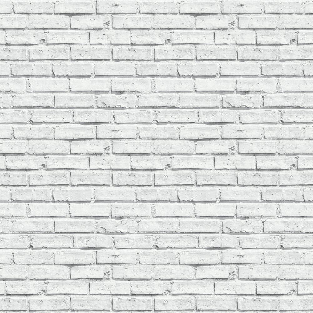 white brick wallpaper design