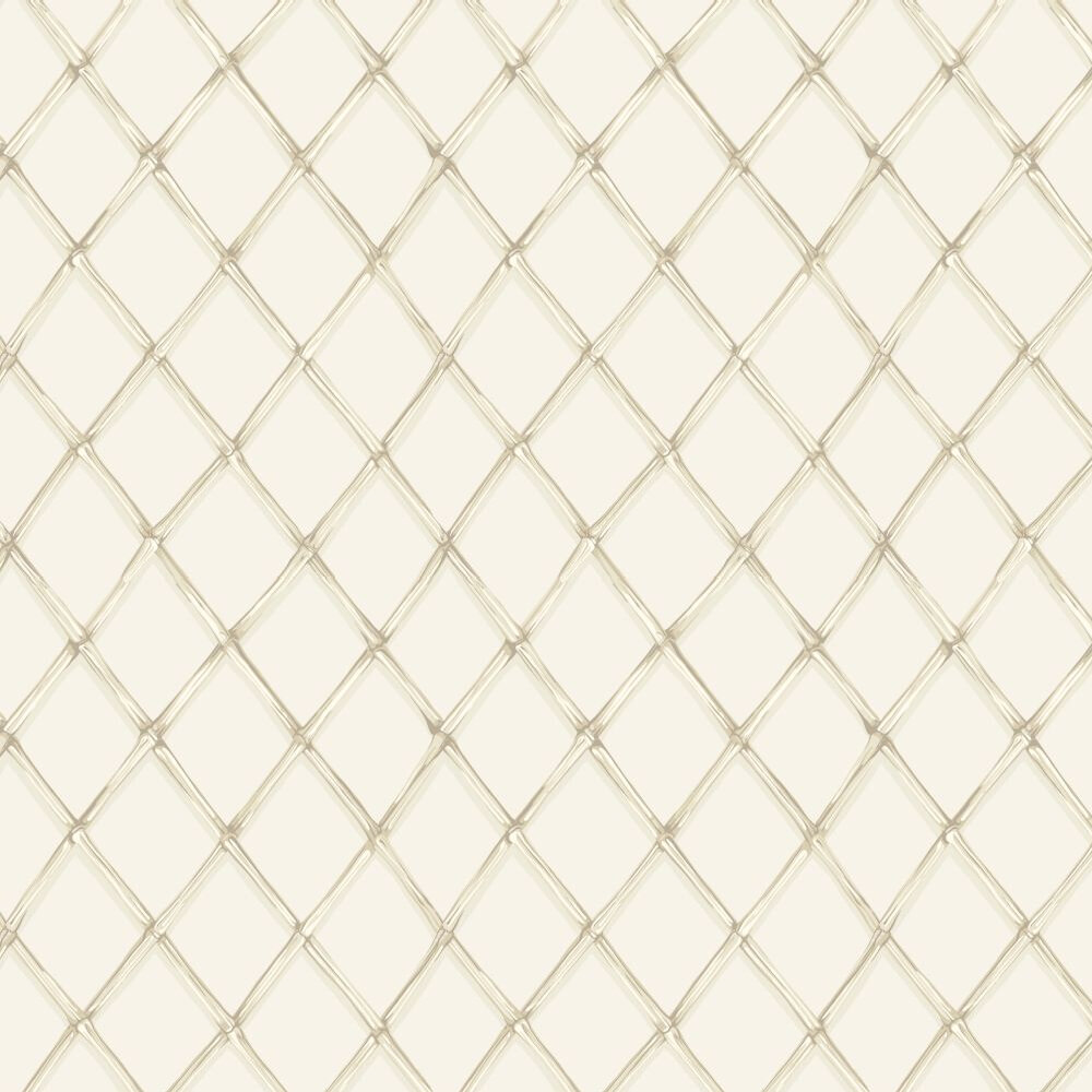 Bagatelle Wallpaper - Ivory - by Cole & Son