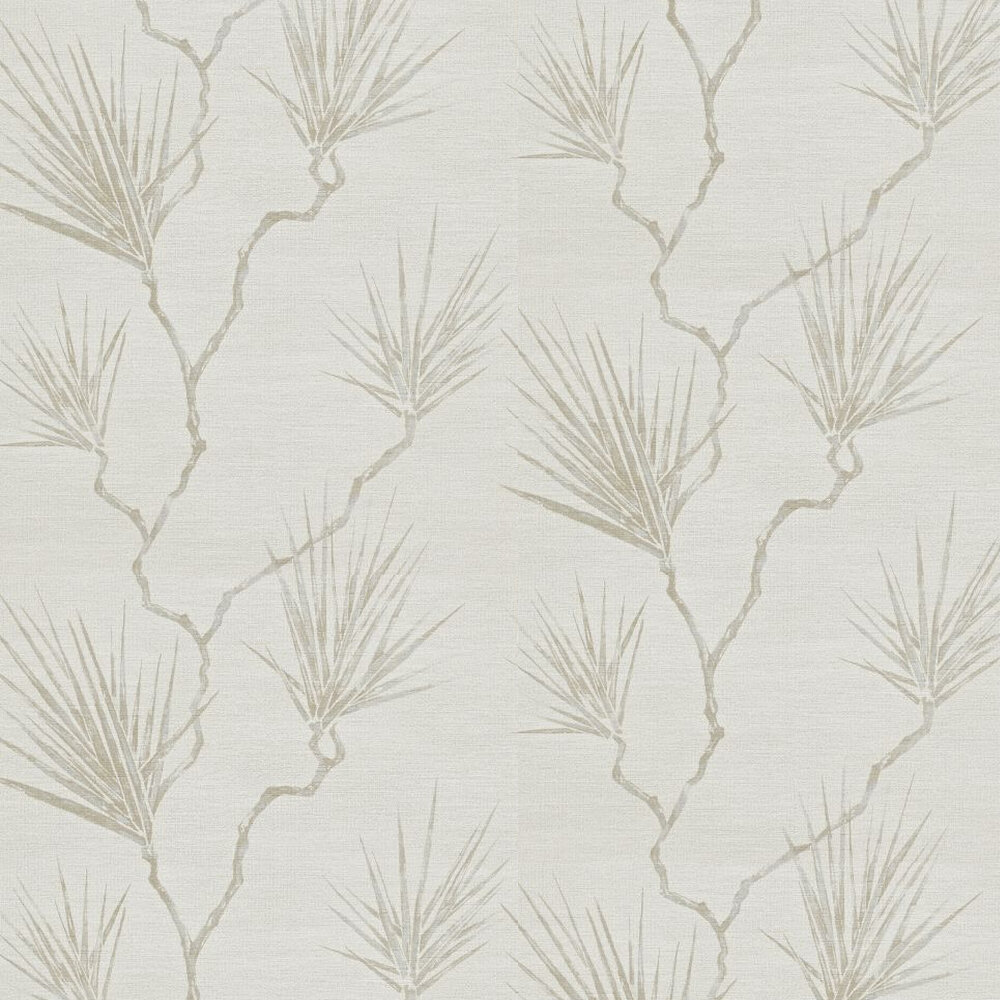 Peninsula Palm Parchment Wallpaper - by Harlequin