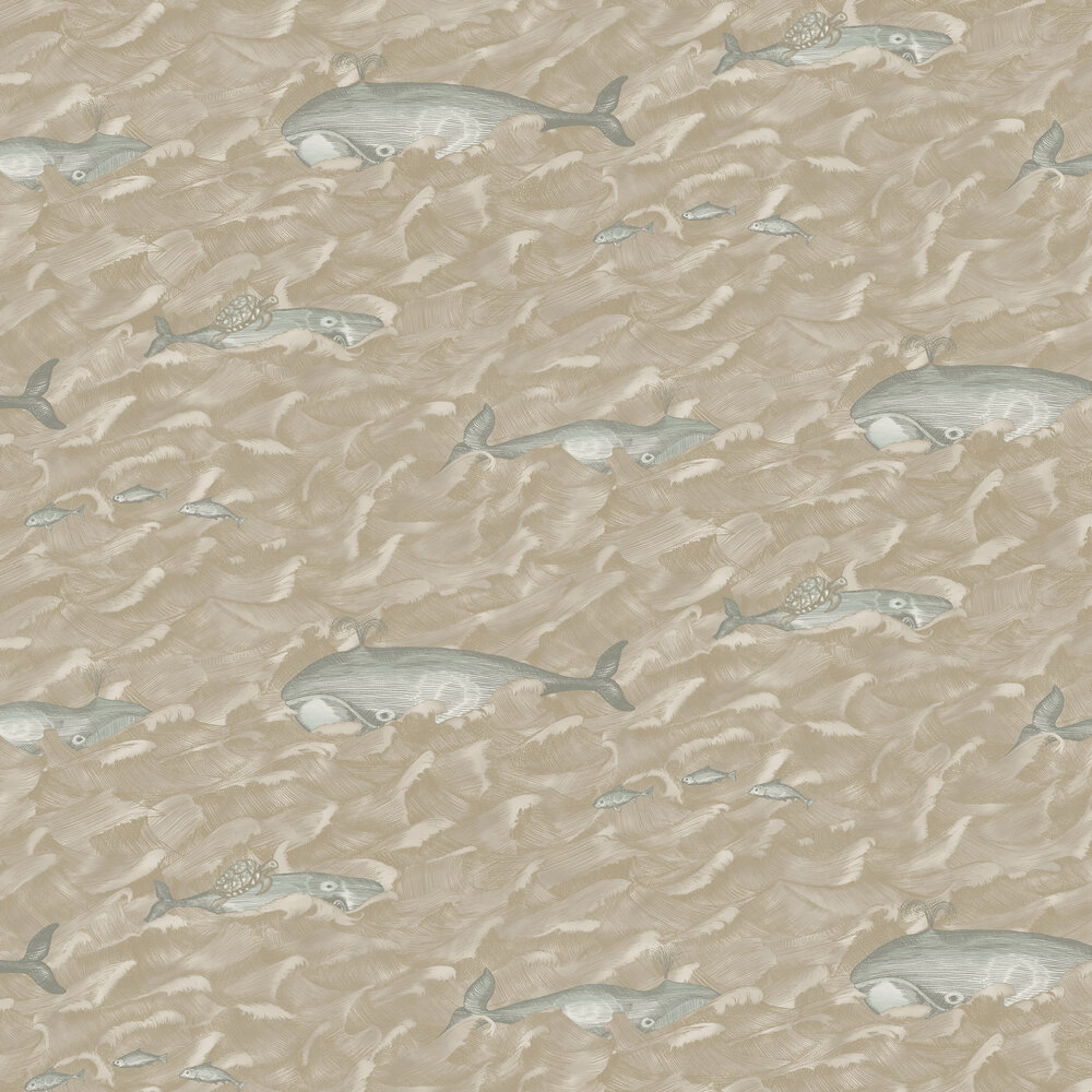Melville Wallpaper - Pearl - by Cole & Son