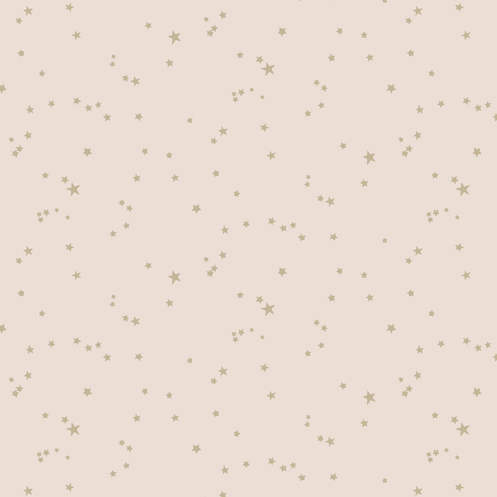 Stars Wallpaper - Pink & Gold - by Cole & Son
