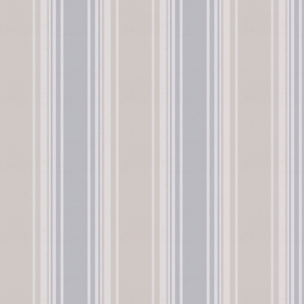 Tented Stripe Wallpaper - Rubine Ash - by Little Greene