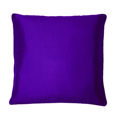 Kandola Cushion Silk Cushion 170 Dark Purple