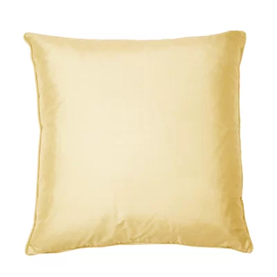 Kandola Cushion Silk Cushion 473 Golden Yellow