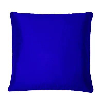 Kandola Cushion Silk Cushion 435 Sapphire