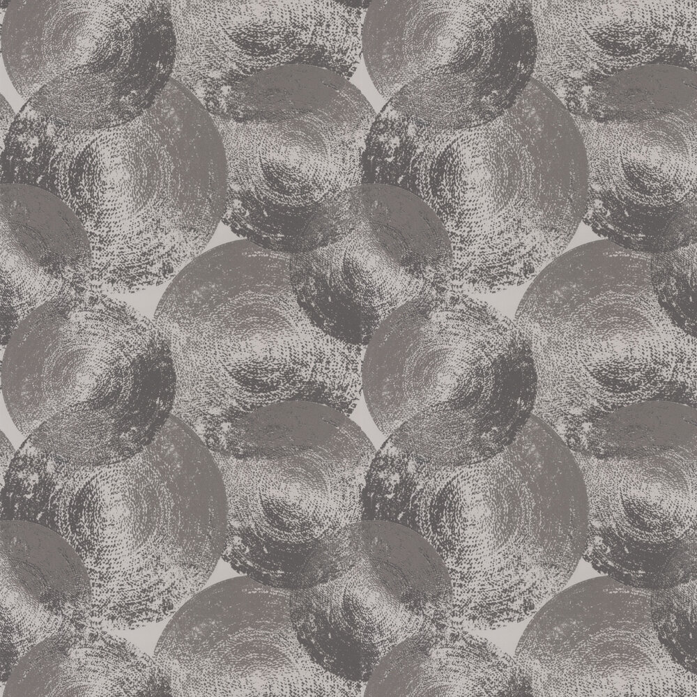 Ellipse Wallpaper - Slate / Graphite - by Harlequin