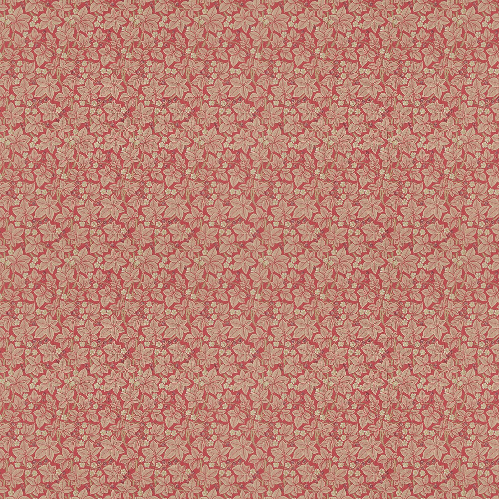 Bramble Wallpaper - Red - by Morris