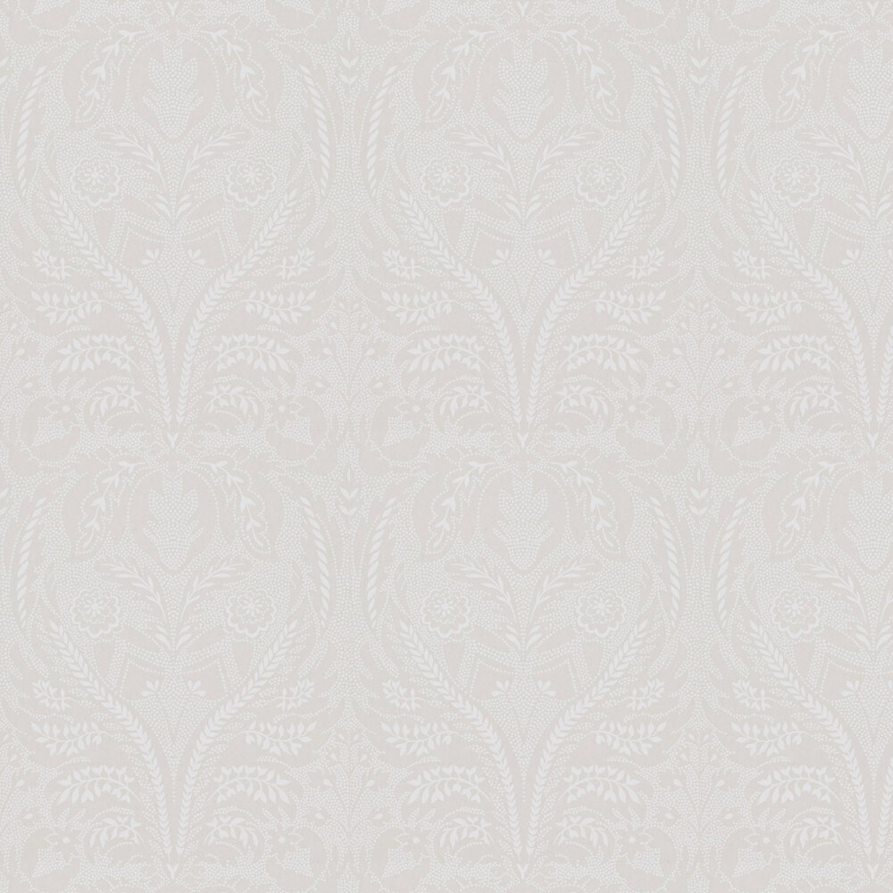Florence Wallpaper - Oatmeal - by Harlequin