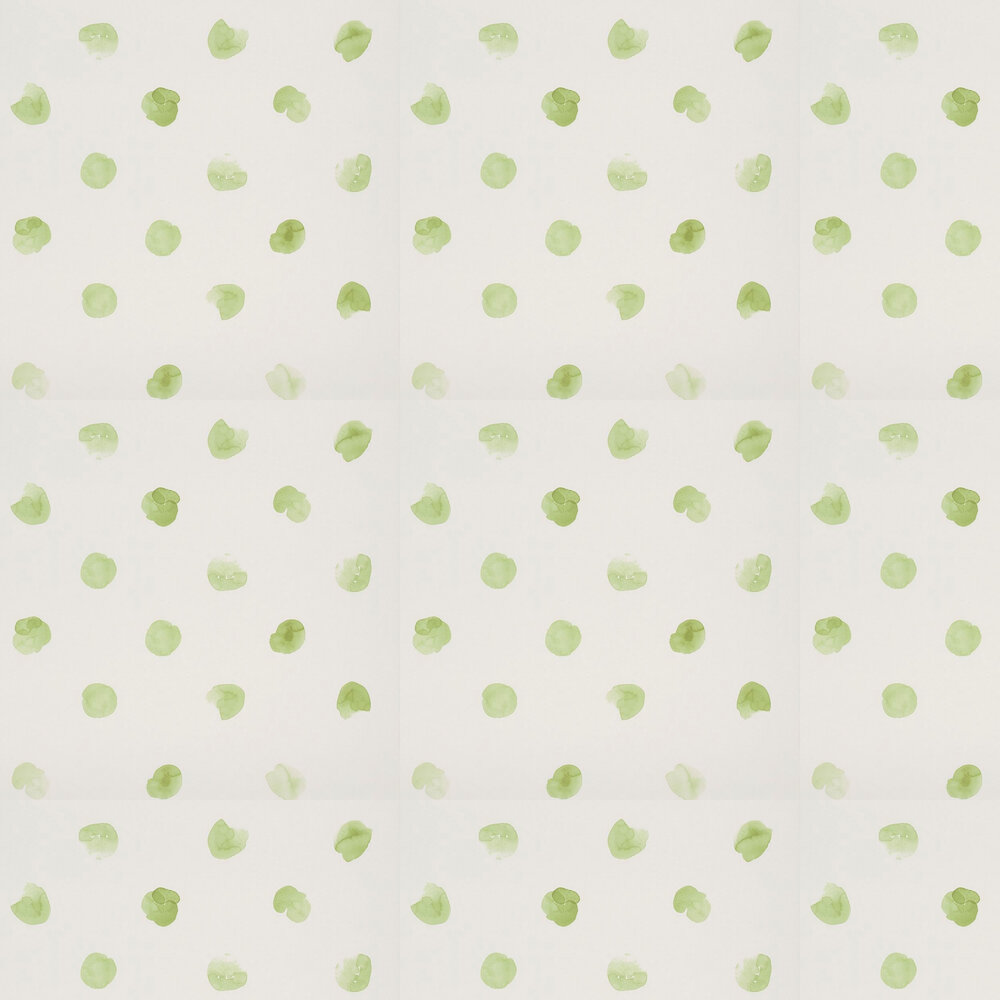 Puntos Wallpaper - Fresh Green - by Coordonne