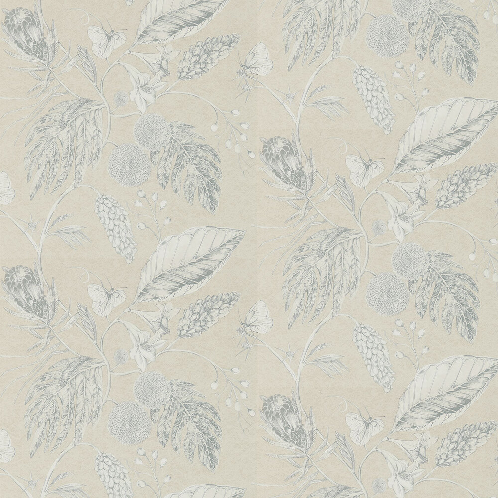 Amborella Wallpaper - Jute - by Harlequin