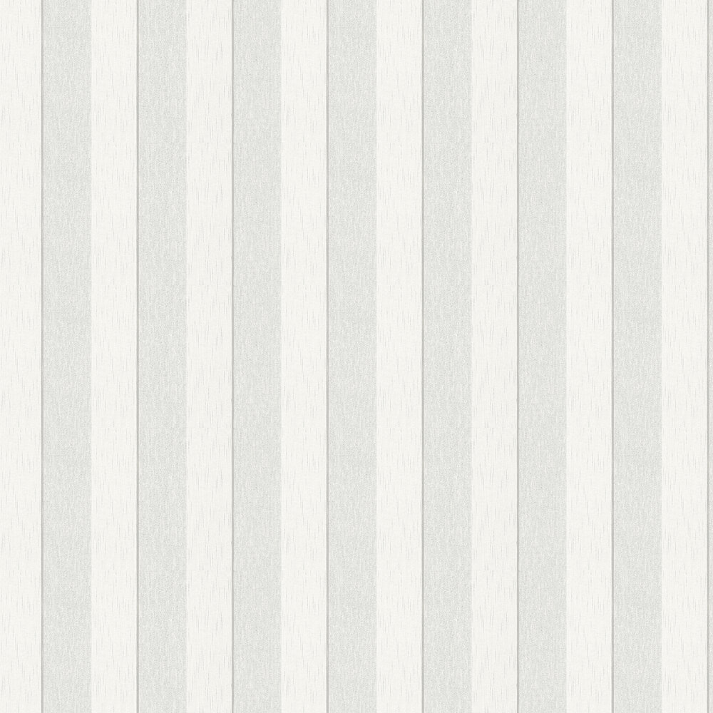 Silk Stripe Wallpaper - Silver Grey - by Architects Paper