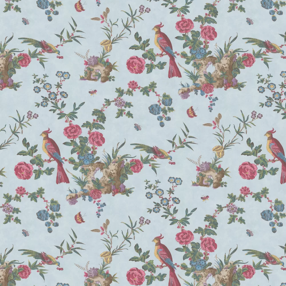 Little Greene Wallpaper Darwin 0247DAAZURE
