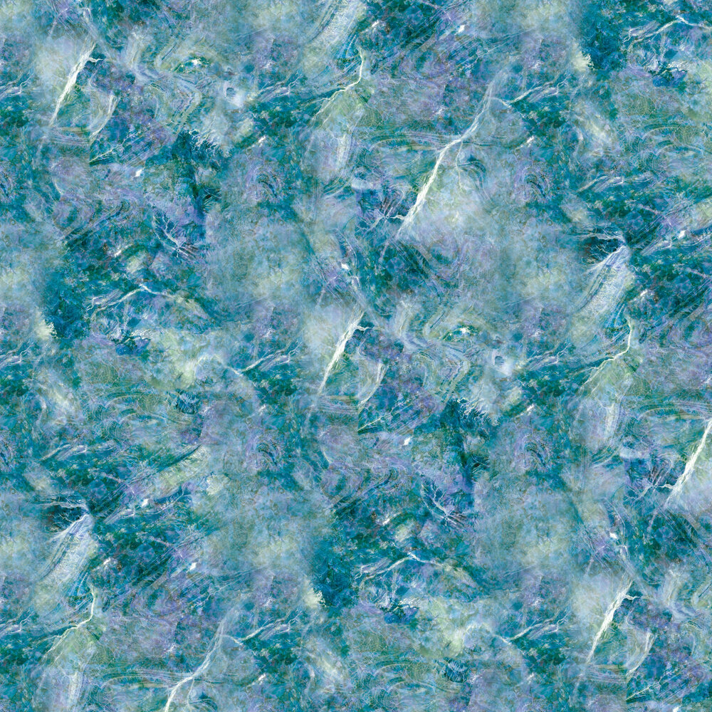 Lapislatzuli Wallpaper - Turquoise  - by Coordonne