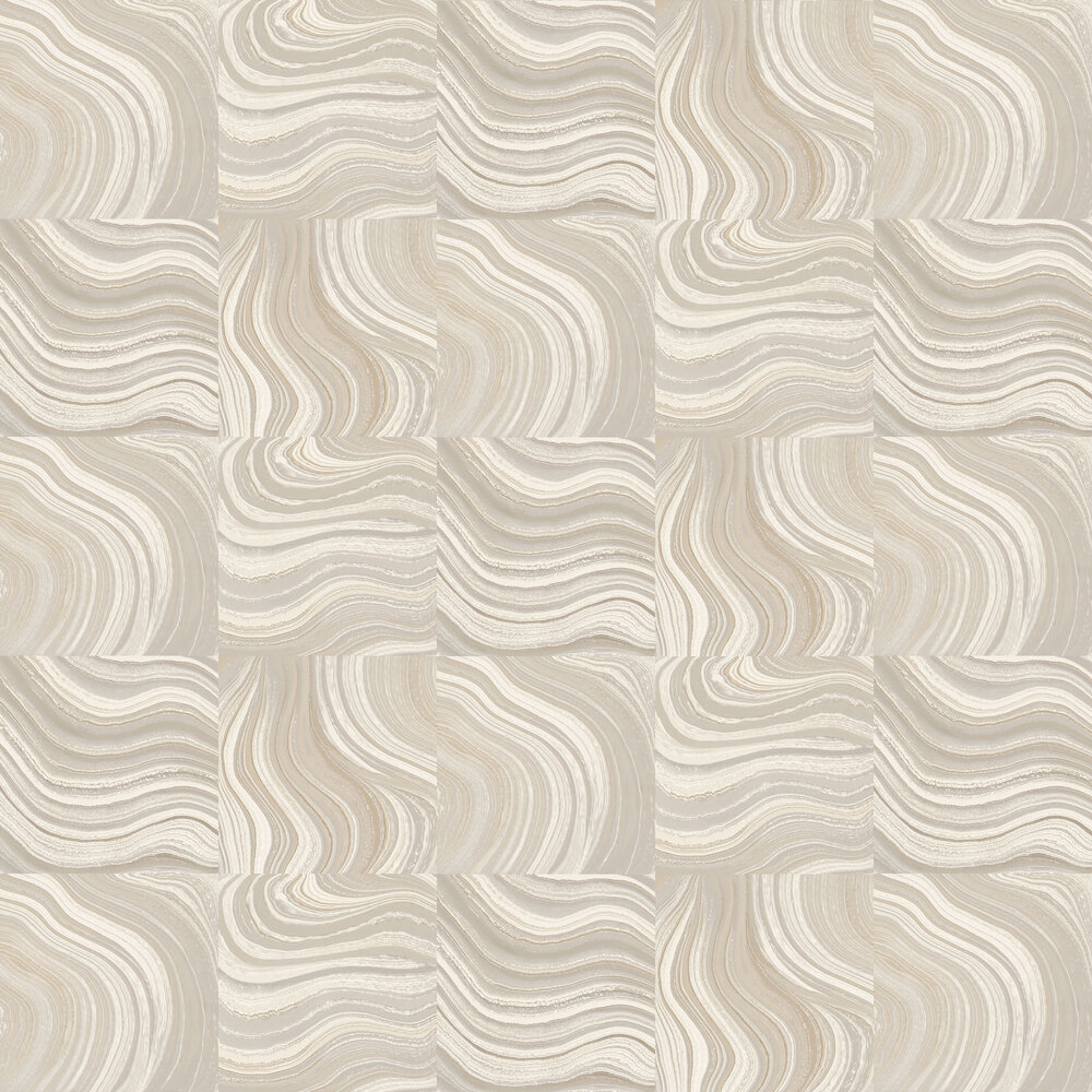 Agate Wallpaper - Taupe - by SketchTwenty 3
