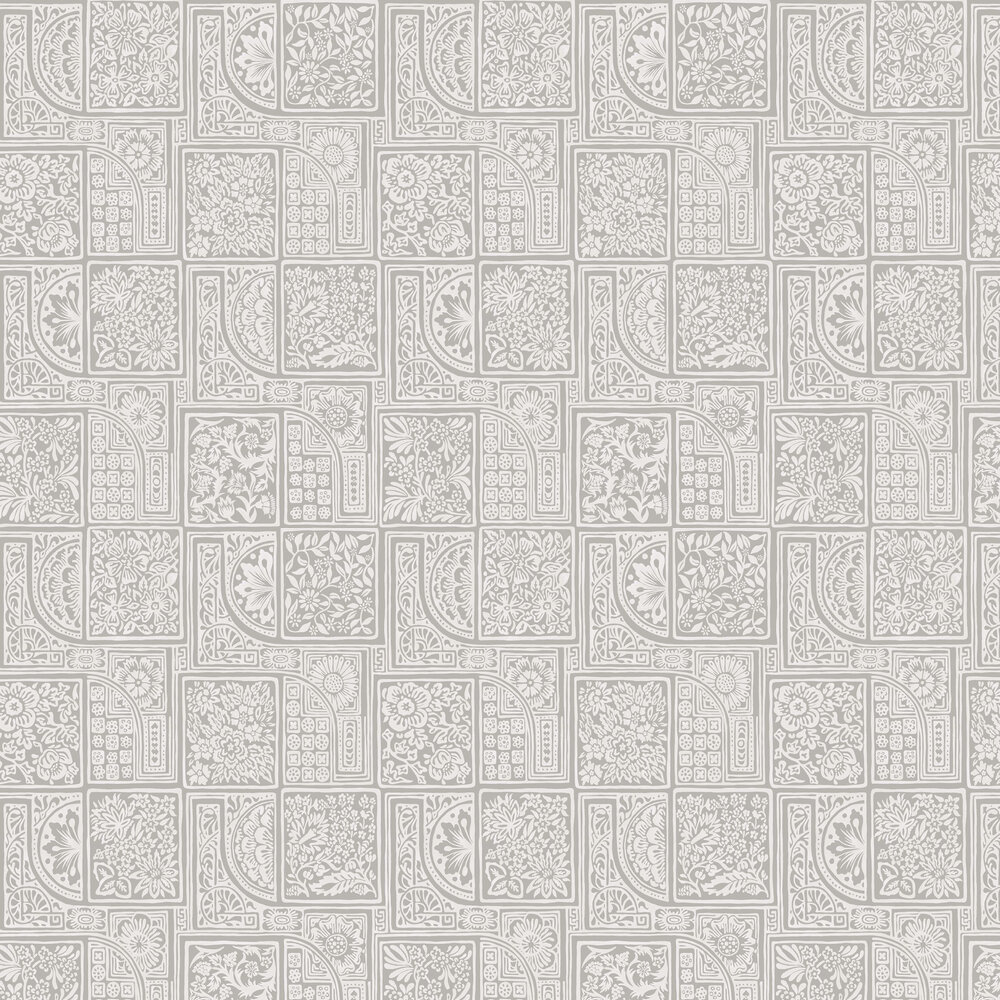 Bellini Wallpaper - Grey - by Cole & Son