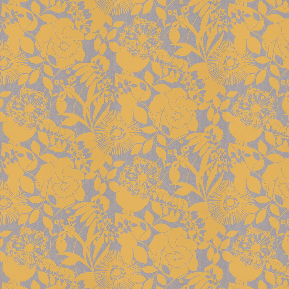 Coquette by Harlequin - Lemon - Wallpaper : Wallpaper Direct