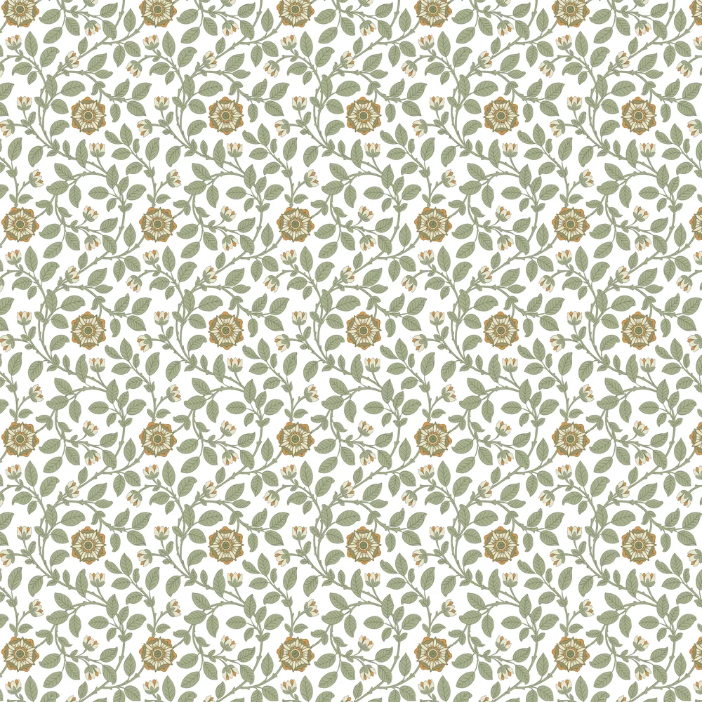 Little Greene Wallpaper Richmond Green 0251RGGUINE