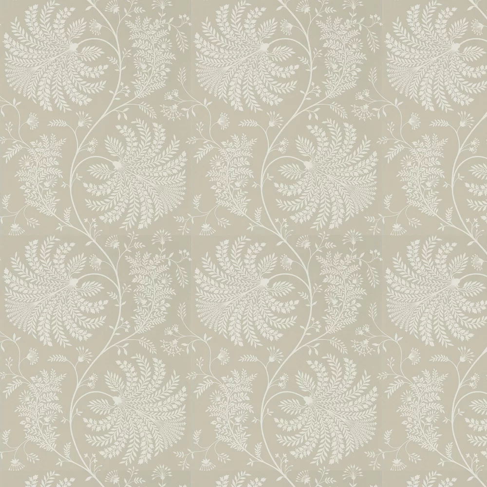 Mapperton by Sanderson - Linen / Cream - Wallpaper - 216342