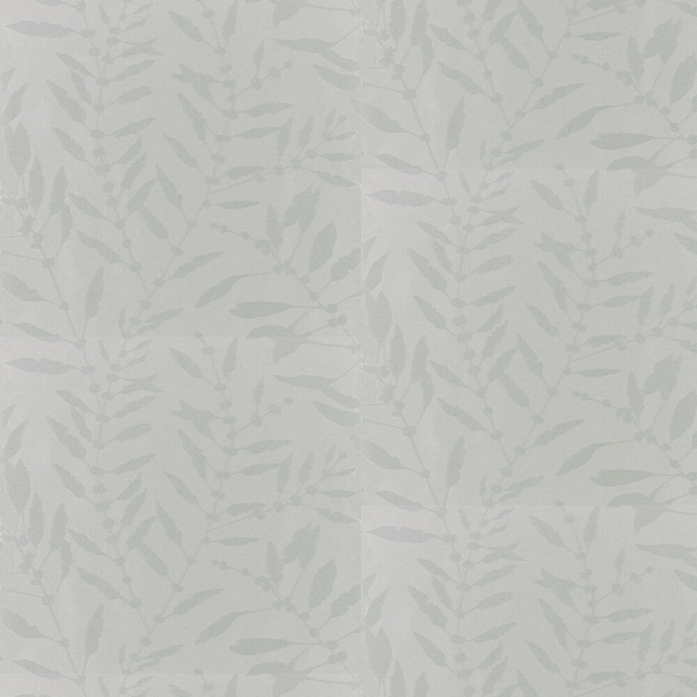 Chaconia Shimmer Wallpaper - Slate - by Harlequin