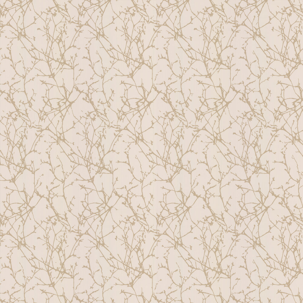 Arbor Wallpaper - Oyster - by Romo