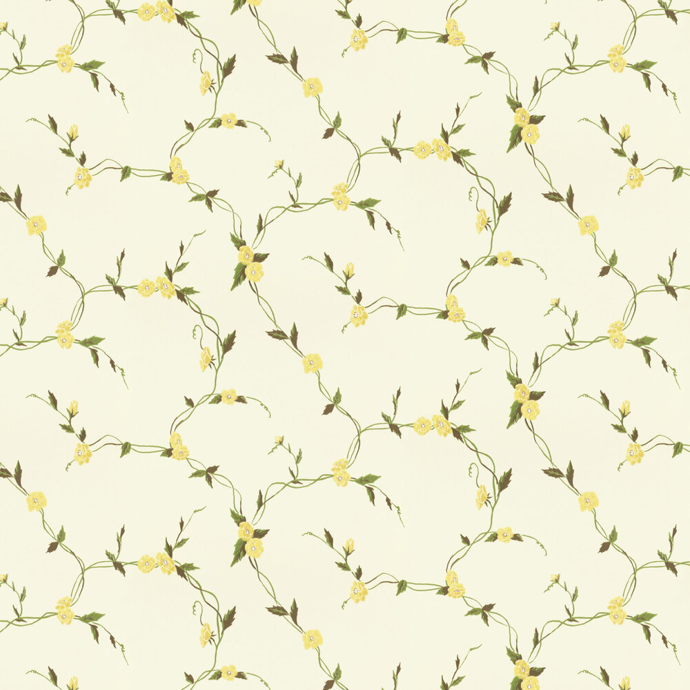 Levi Wallpaper - Yellow - by Sandberg