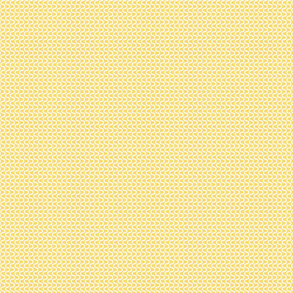 Ripple Wallpaper - Buttercup Yellow - by Layla Faye