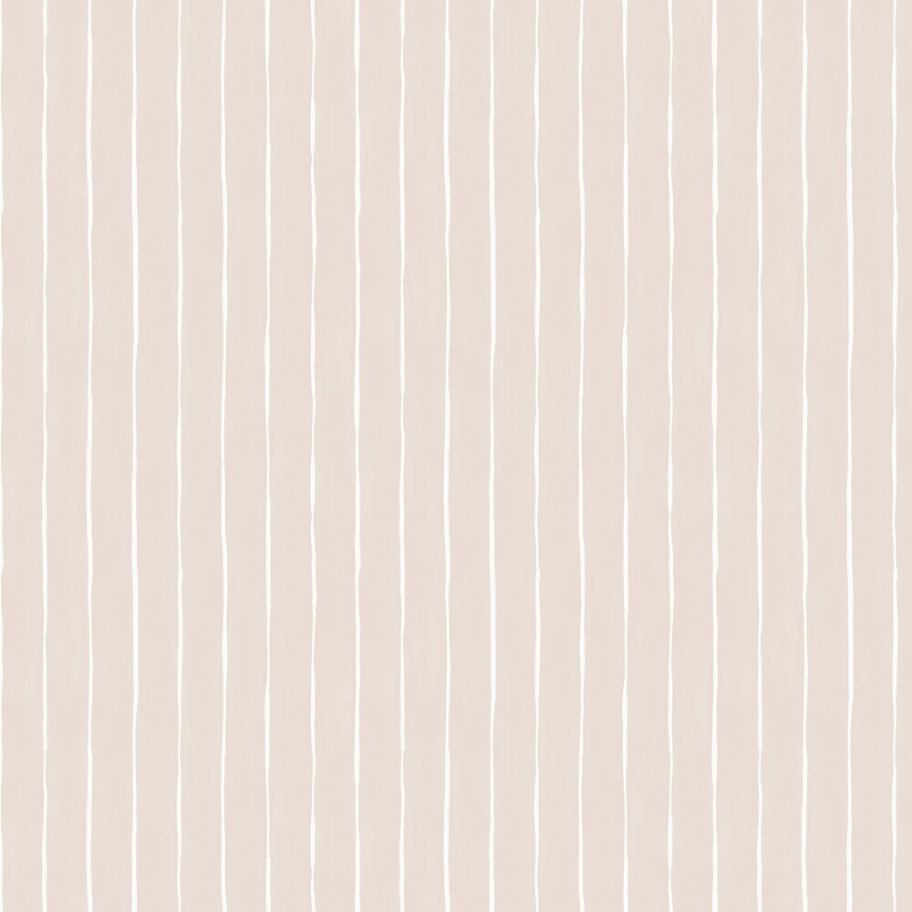 Marquee Stripe Wallpaper - Soft Pink - by Cole & Son