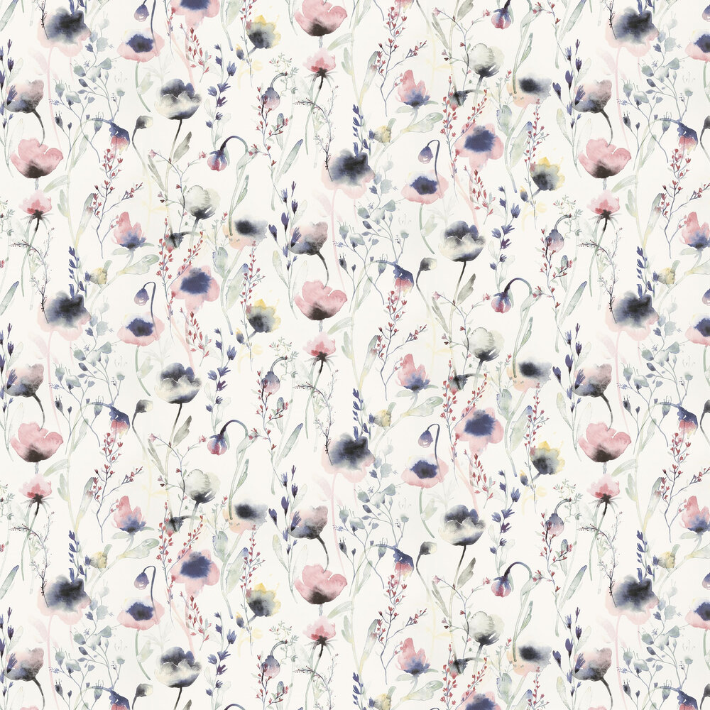 Lo Wallpaper - Pink / Blue - by Sandberg