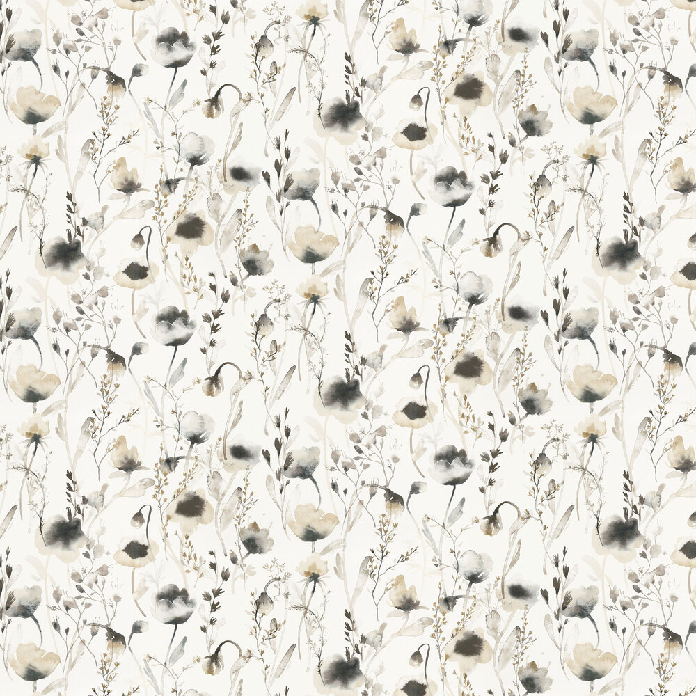 Lo Wallpaper - Sepia / Charcoal - by Sandberg