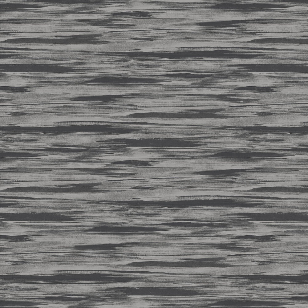 River Wallpaper - Black / Silver - by SketchTwenty 3