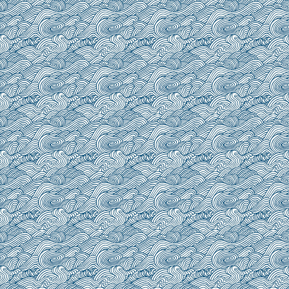Mare Wallpaper - Deep Blue - by Albany