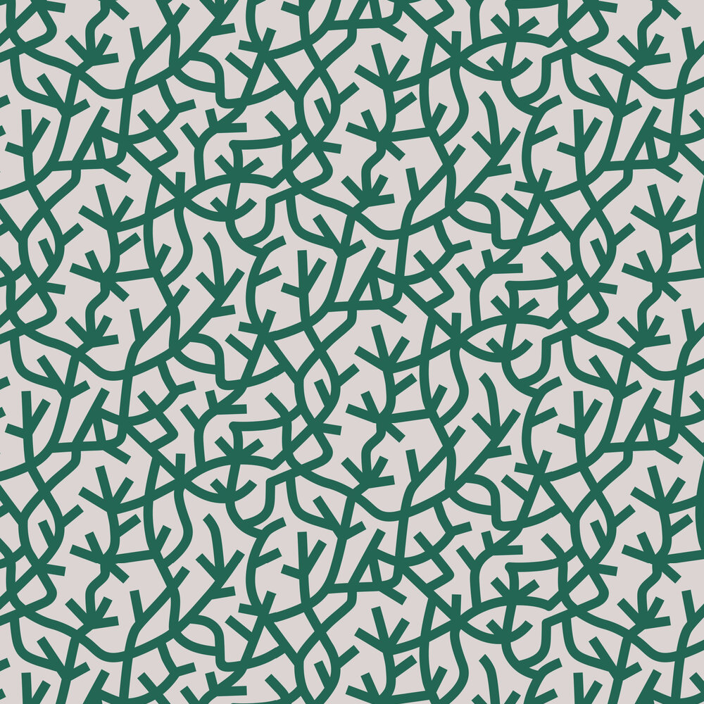 A Forest Wallpaper - Douglas Fir  - by Mini Moderns