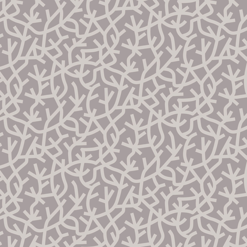 A Forest Wallpaper - Stone - by Mini Moderns