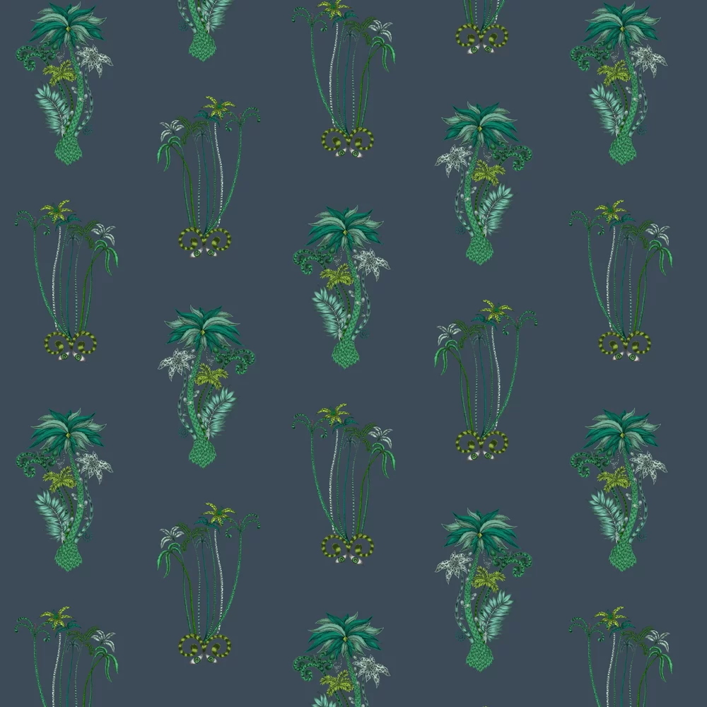 Emma J Shipley Wallpaper Jungle Palms W0101/03