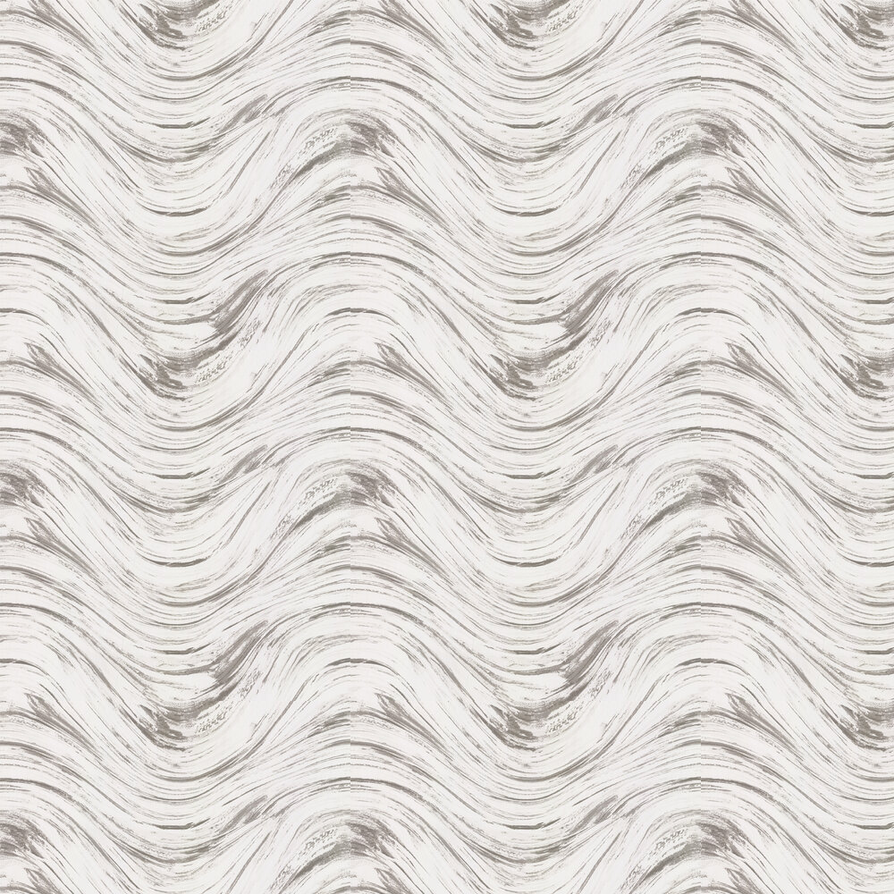 Agata Wallpaper - Grey / Ivory - by Clarke & Clarke