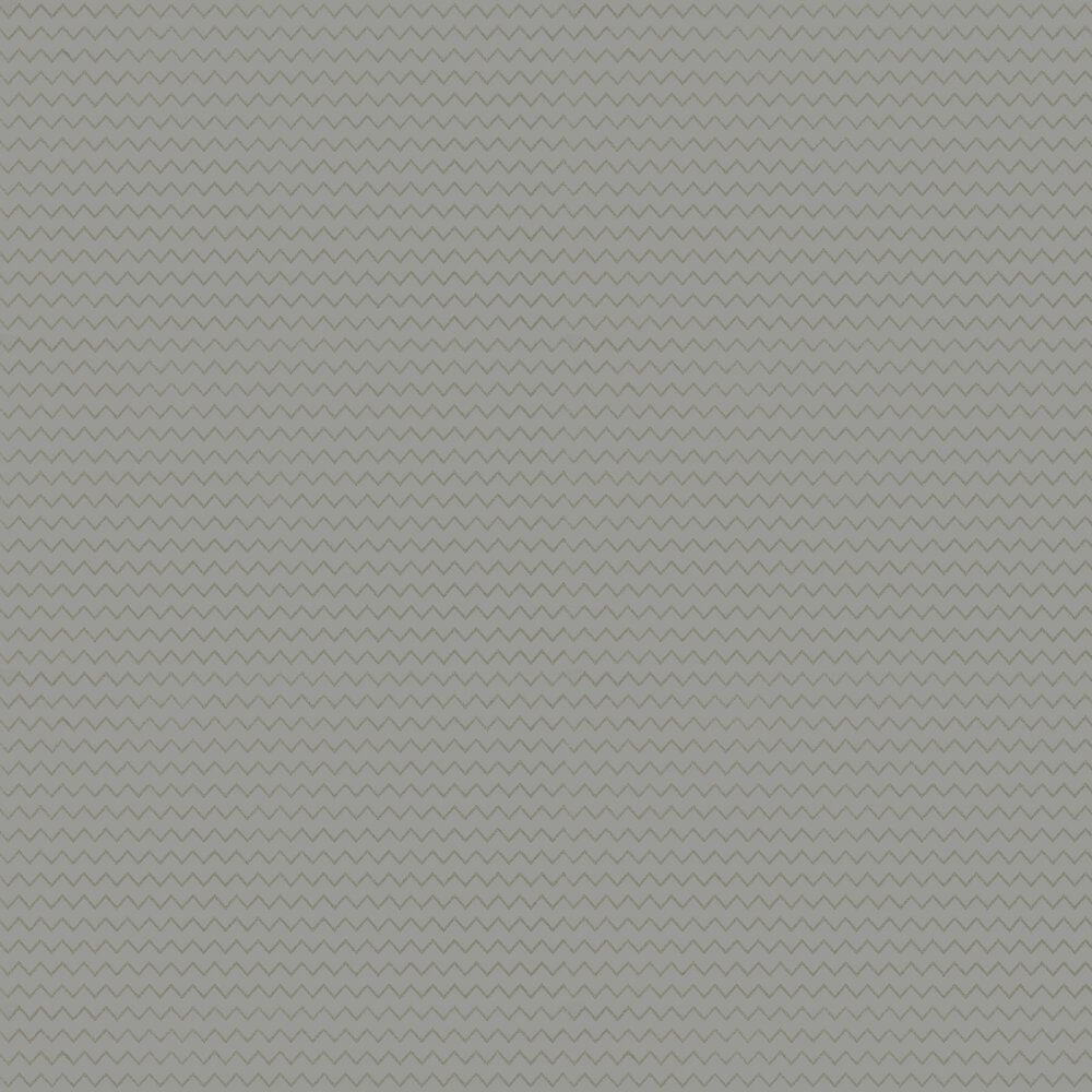 Oblique Wallpaper - Zinc / Silver - by Zoffany
