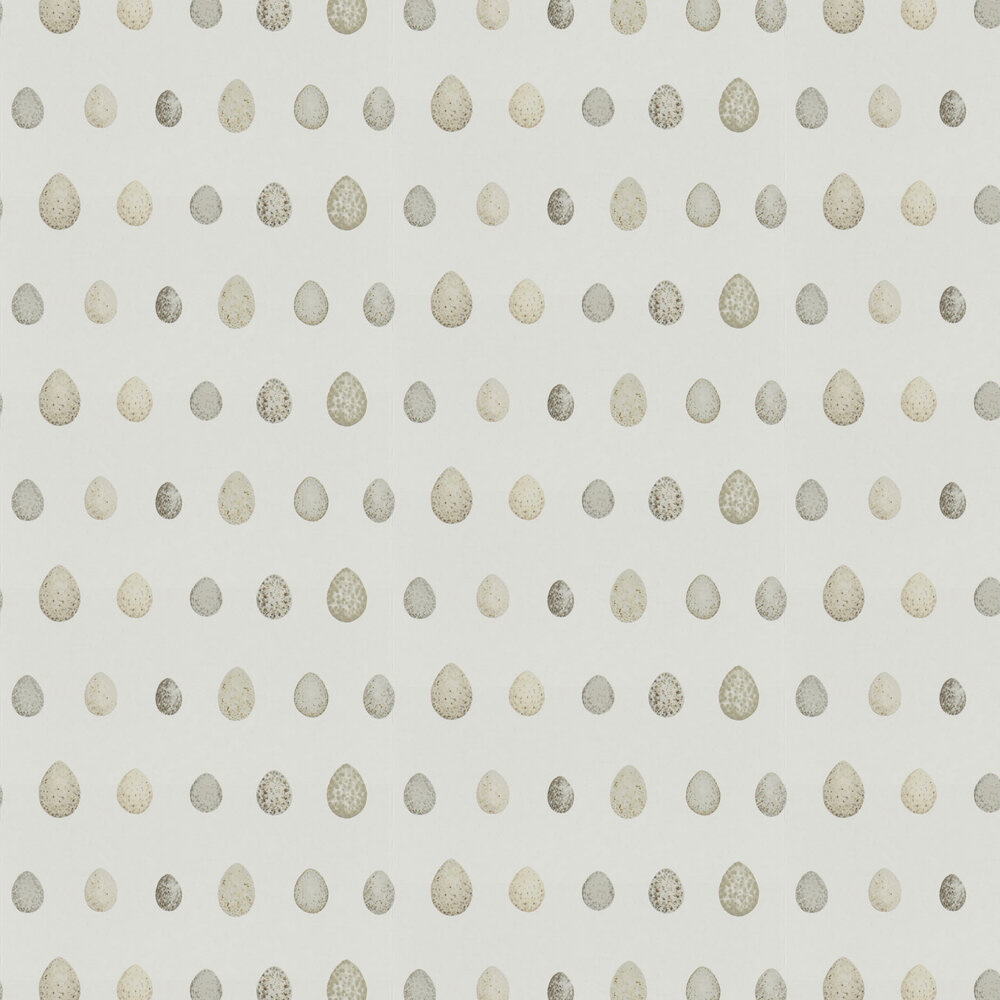 Nest Egg Wallpaper - Almond / Stone - by Sanderson