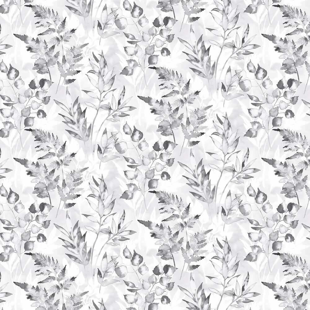 Cedar Wallpaper - Grey/ Silver - by Albany