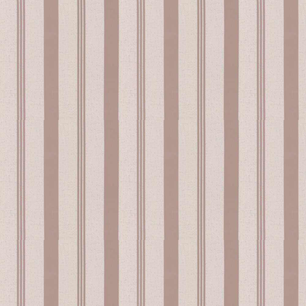 Quartz Stripe Wallpaper - Rose Gold - by Albany