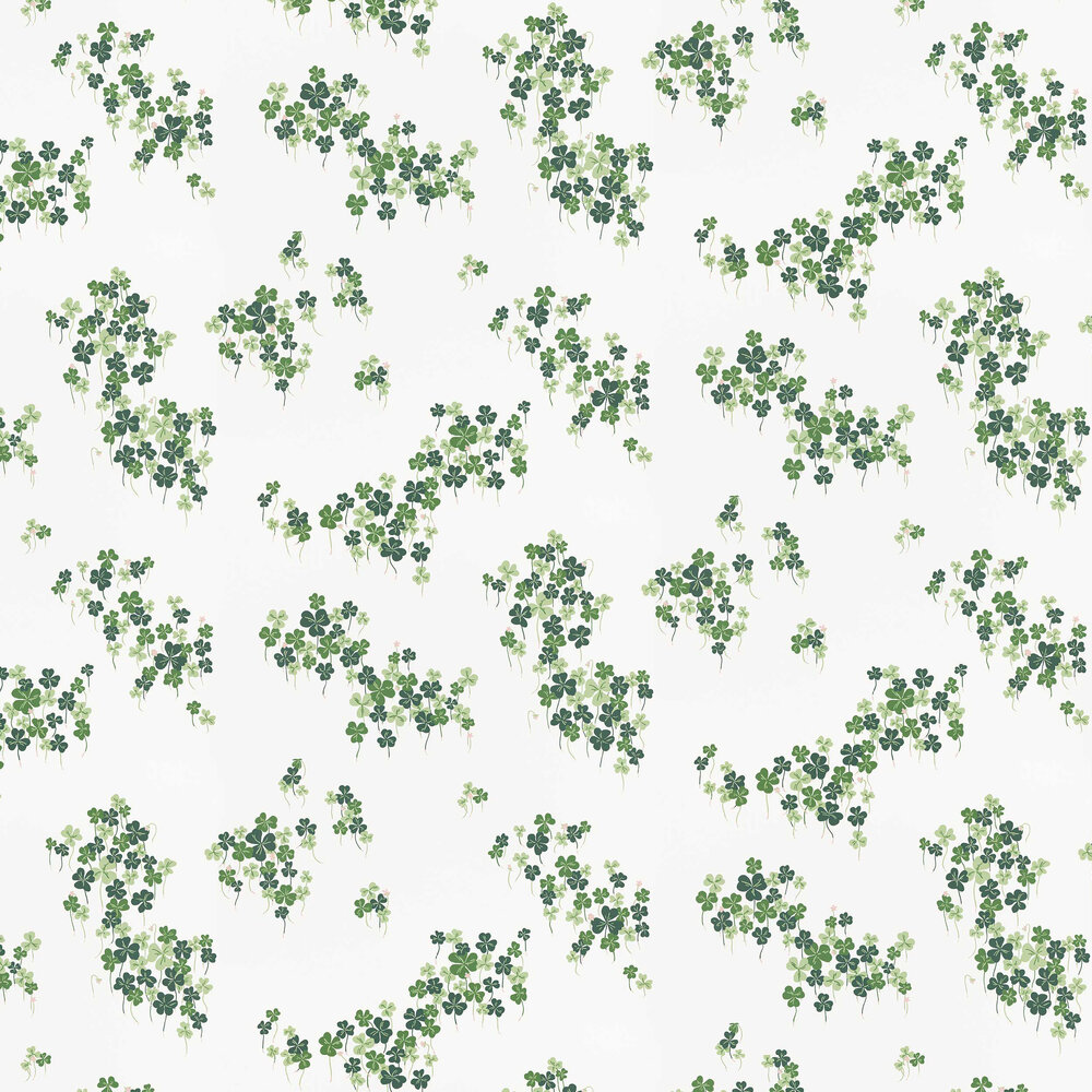 Harsyra Wallpaper - Green  - by Sandberg