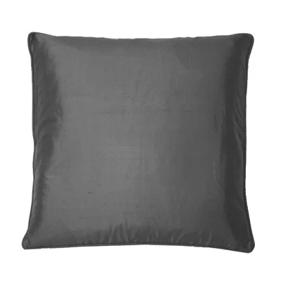 Kandola Cushion Silk Cushion 303 Gunmetal Grey