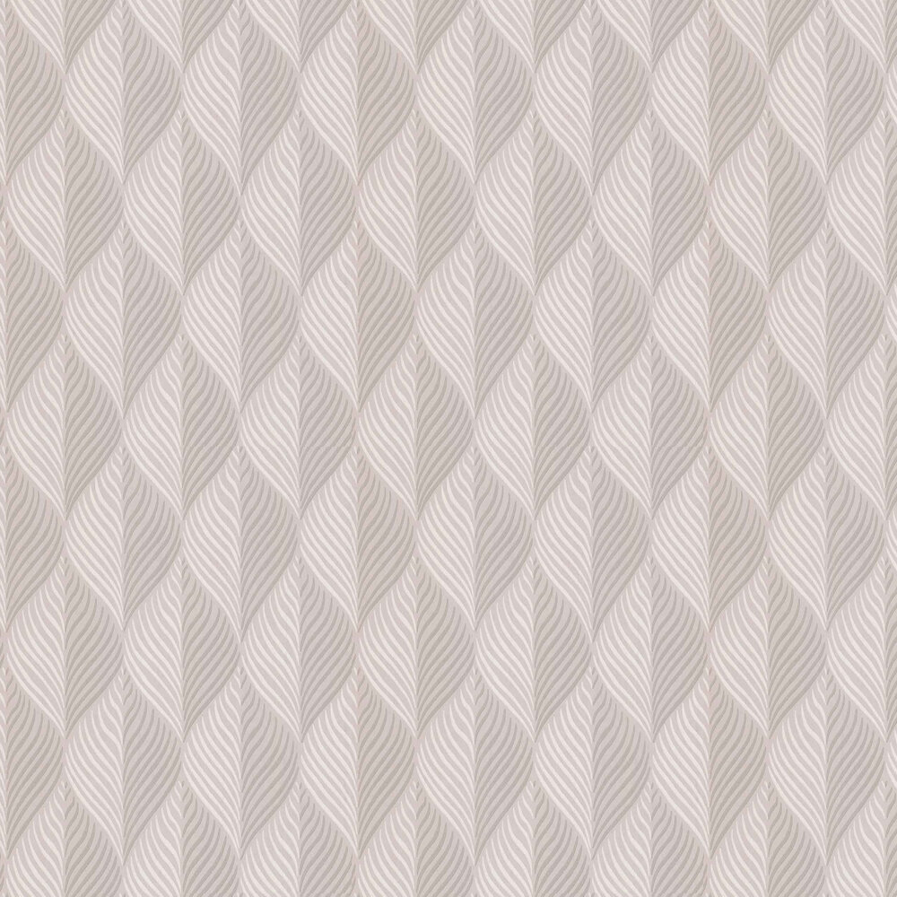 Bonnelles Wallpaper - Stoney Grey - by Nina Campbell