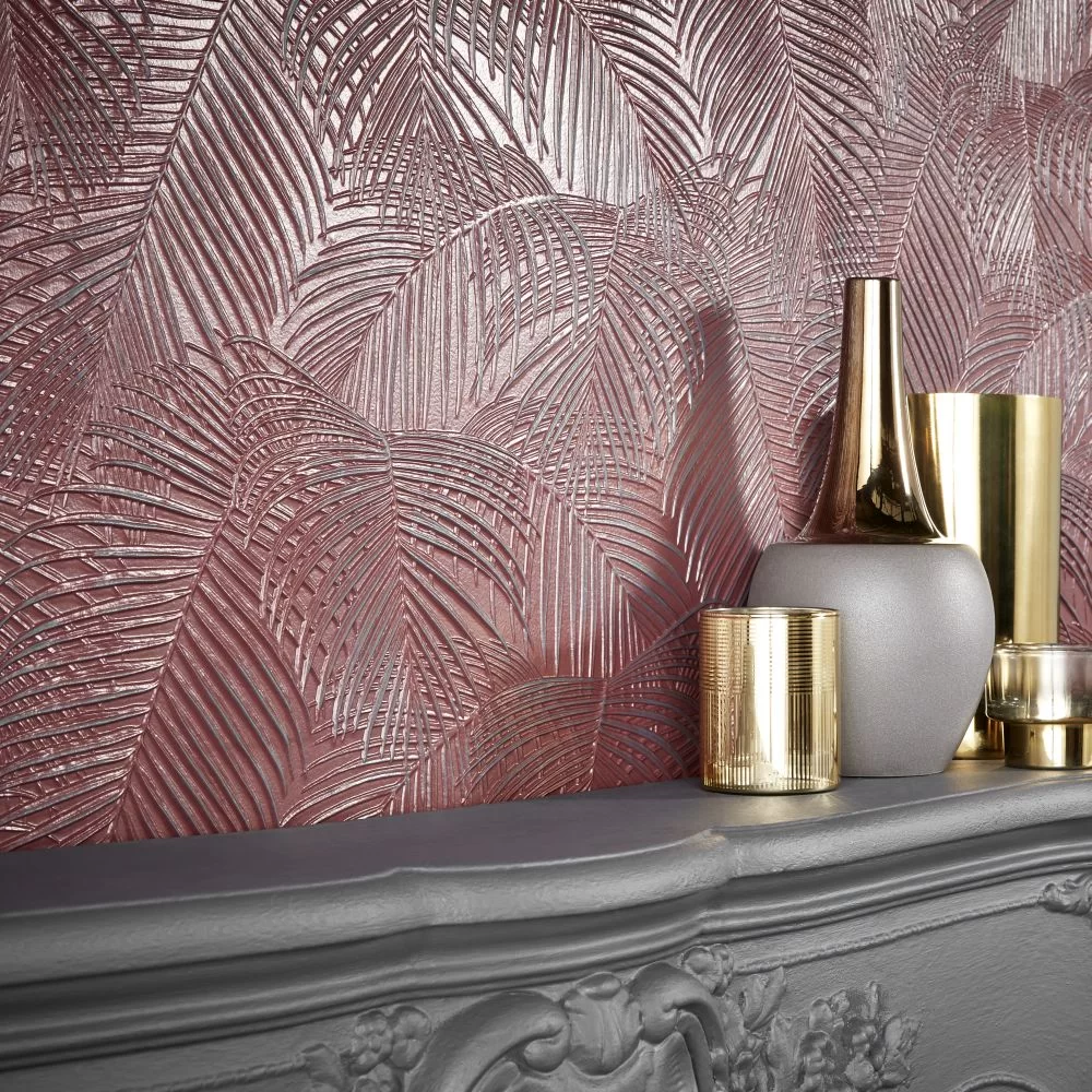Palm por Lincrusta - Pintable - Papel pintado : Wallpaper Direct