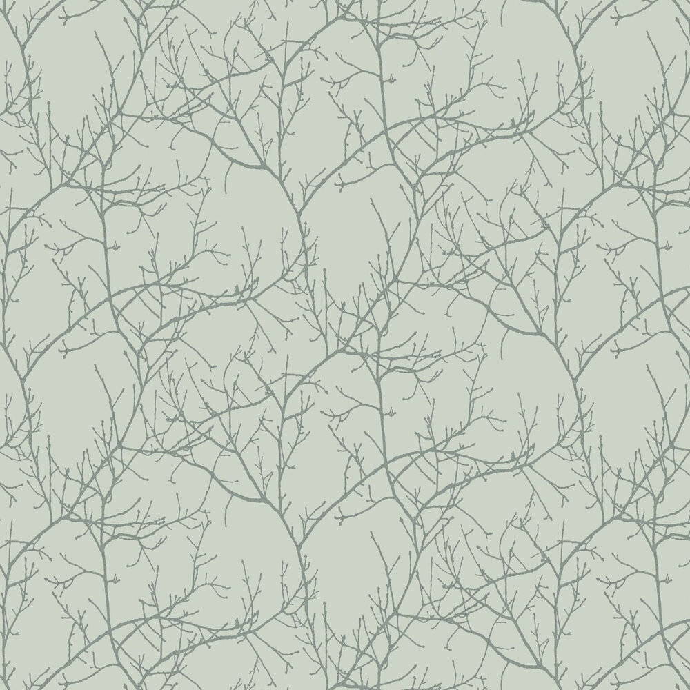 Arbre Wallpaper - Grey - by Casadeco