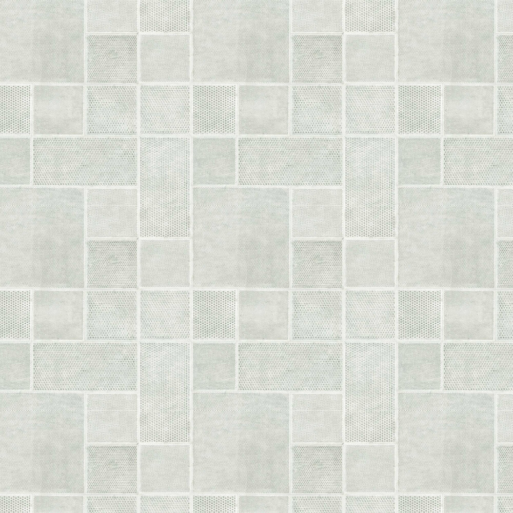 Lattice Wallpaper - Light Grey - by Albany