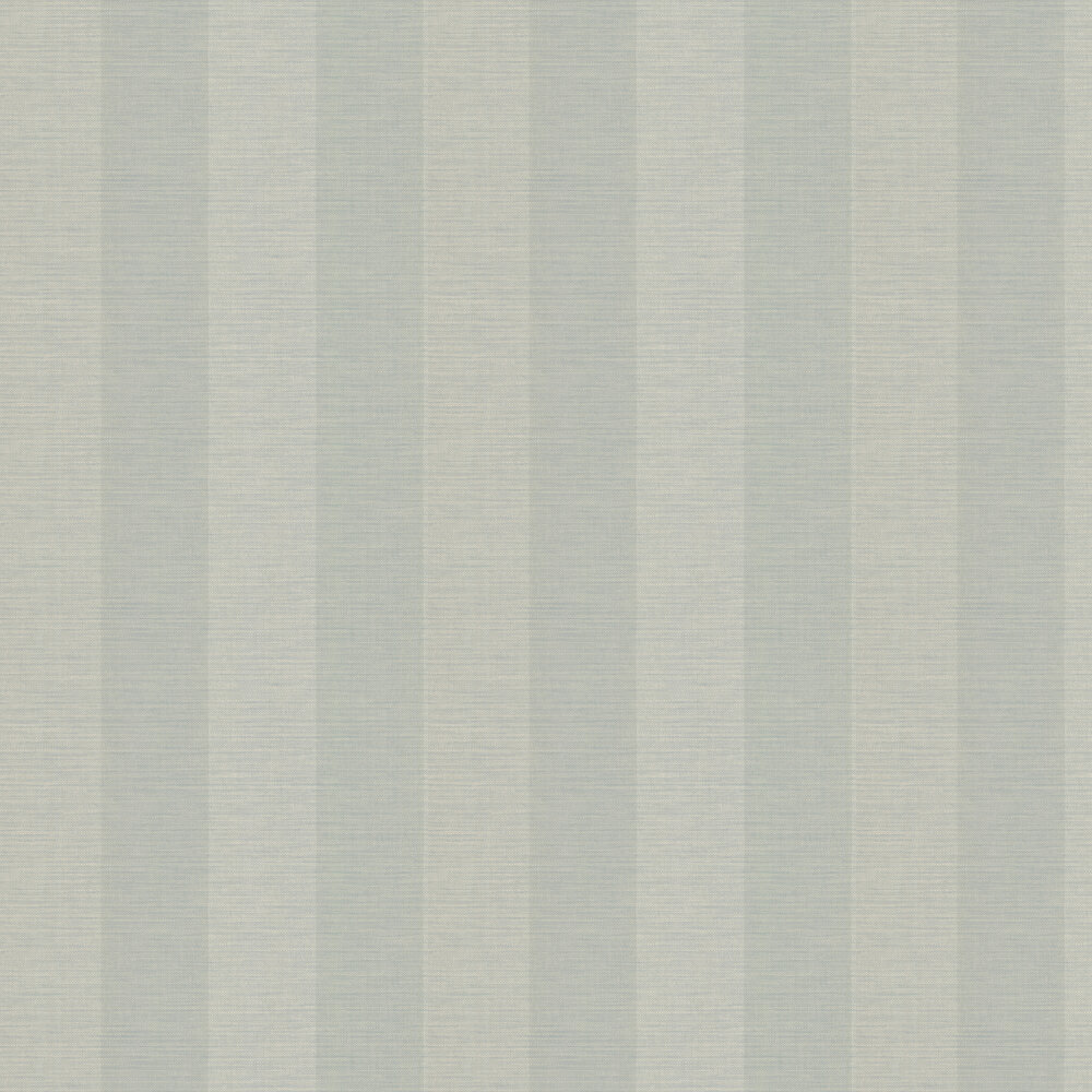 Appledore Stripe Wallpaper - Old Blue - by Colefax and Fowler