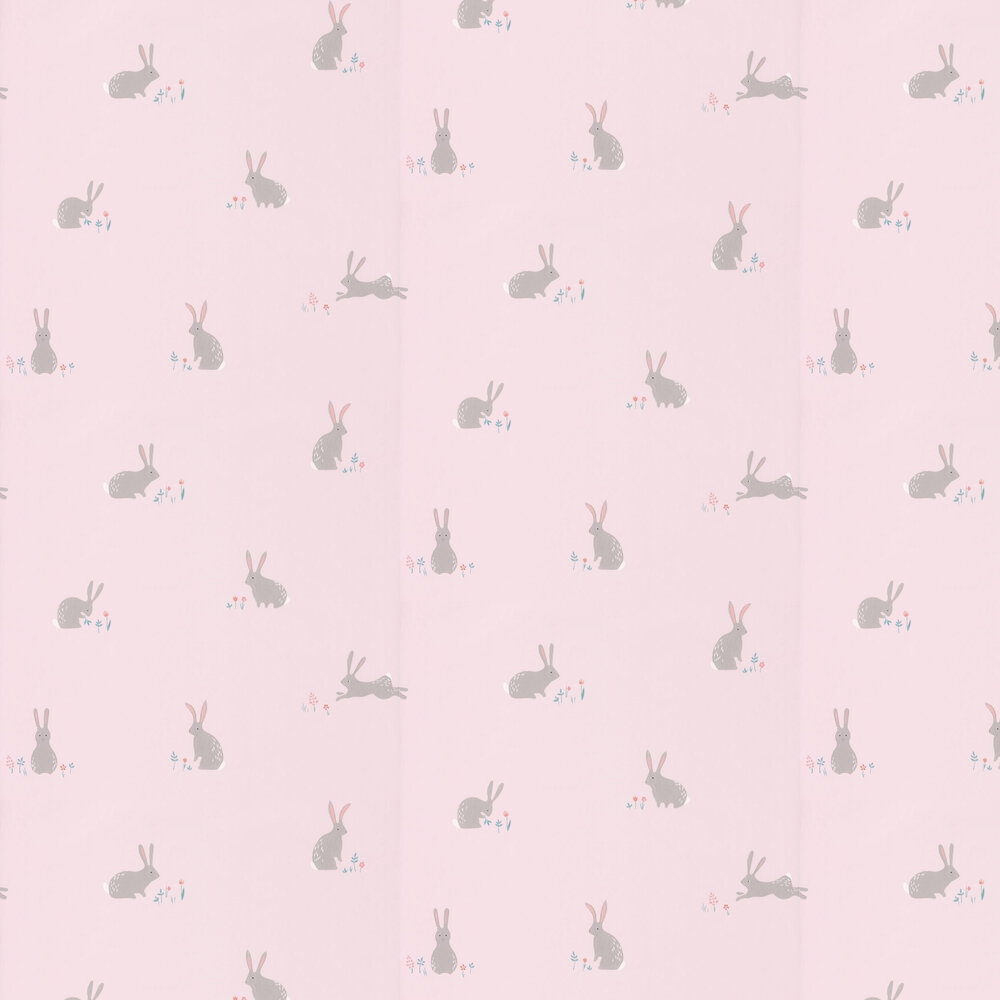 Casadeco Bunny Pink   Tiled 156107 